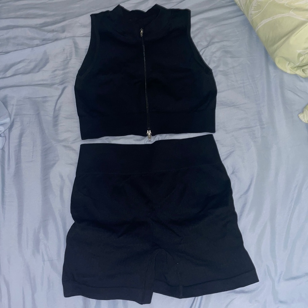 Black Two-Piece Set